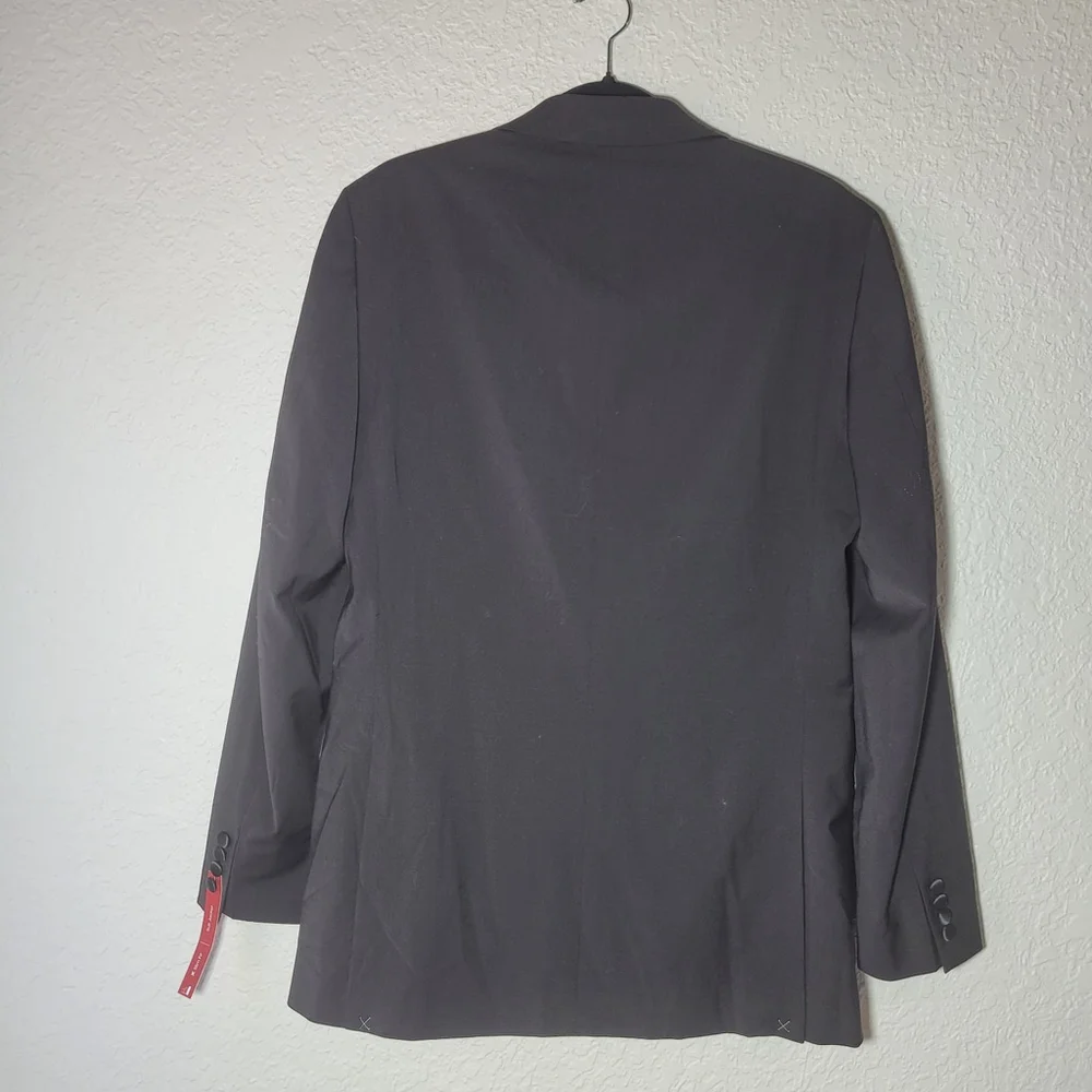 Calvin Klein Men's Black X Slim-Fit Wool Tuxedo Sport Coat Suit Jacket Size 40L